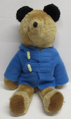 "Muñeco de peluche Eden Toys Paddington Bear vintage años 70 18"" con chaqueta azul" Foto 1 de 4