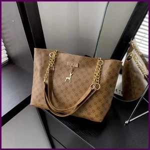 Damen Luxus Design Beuteltasche Tasche Große Kapazität Handtasche Mode Druck - Bild 1 von 28