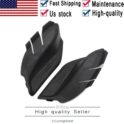 1 par de embellecedores de panel lateral izquierdo y derecho negro para Jeep Compass 2018-2025 Foto 1 de 4