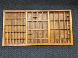 Antique Wooden Knick Knack Shelf Display 89 Components 32”x17” - Picture 1 of 8