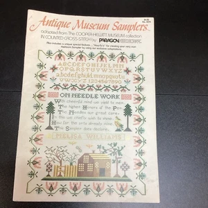 Antique Museum Sampler Patterns by Paragon Needlecraft 4 patterns - Picture 1 of 5