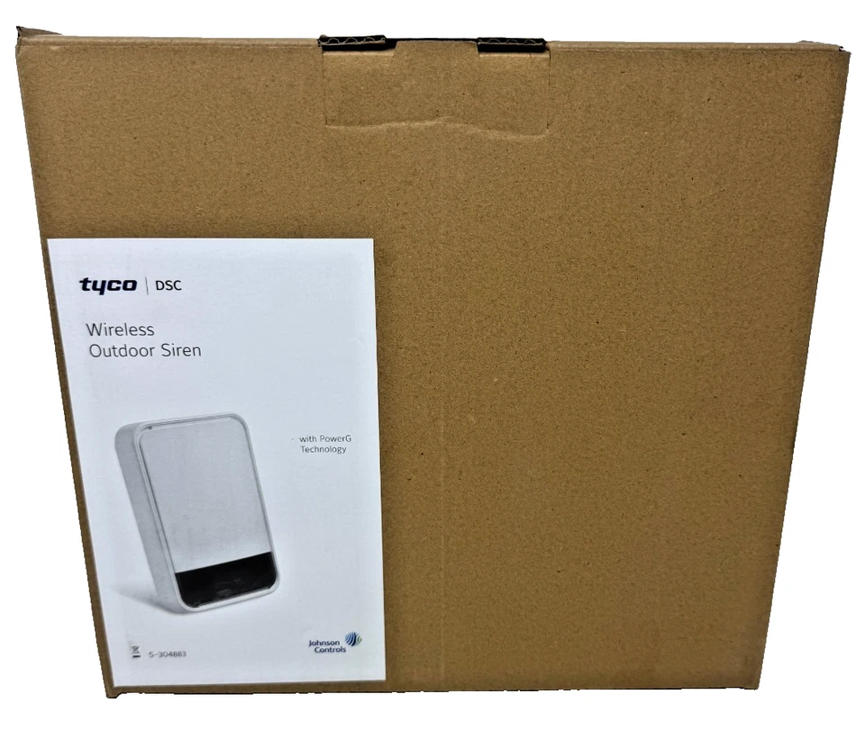 DSC PowerG PG9911 B BATT Wireless Outdoor Siren & Strobe S-304883 Free Shipping! - Image 1 of 4