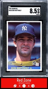 1984 Donruss - #248 Don Mattingly SGC 8.5 NM/MINT (RC) Yankees Great! - Picture 1 of 2