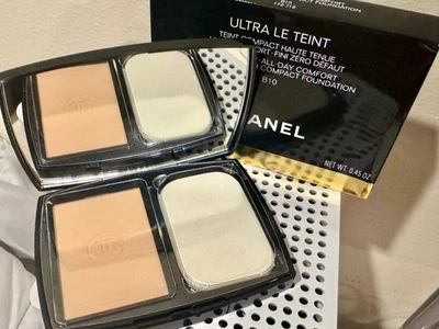 CHANEL Ultra Le Teint Ultrawear Comfort Flawless Finish Compact Foundation B10 - Image 1 of 4