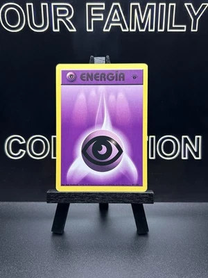 Pokemon TCG Psychic Energy 1st Edition Base Set Italian Regular 101/102 LP - Image 1 of 4