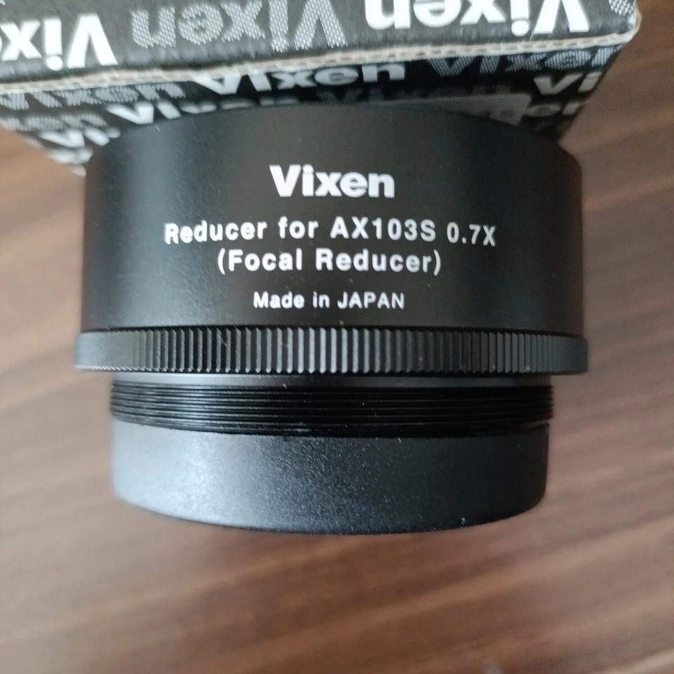 Reductor focal Vixen para AX103S (APS-C) - 0,7x, enfoque trasero 63,5 mm Japón usado Foto 1 de 4