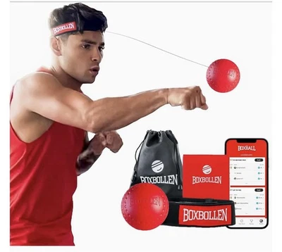 Box Bollen Original Equipo MMA Boxeo Objetivo Práctica Pelota Entrenamiento NUEVO Reg. $30 Foto 1 de 4