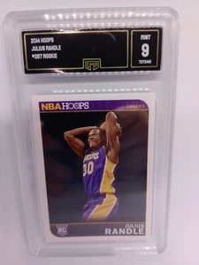 Julius Randle 2014 Panini NBA Hoops #267 Rookie Card GMA 9 Mint Grade Basketball - Picture 1 of 3