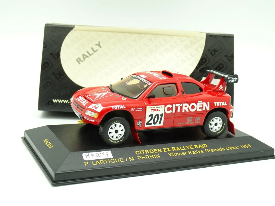 Ixo 1/43 - Citroen ZX Rallye Raid Vincitore Rallye Granada Dakar 1996 - Immagine 1 di 1