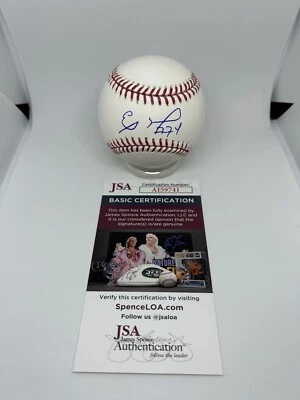 Eloy Jimenez Signed Baseball JSA Certified Autograph Auto - Image 1 of 4
