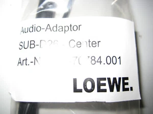 Loewe AudioVision Cable - Centro de TV, 25 cm, ¡¡NUEVO!!! - Imagen 1 de 1