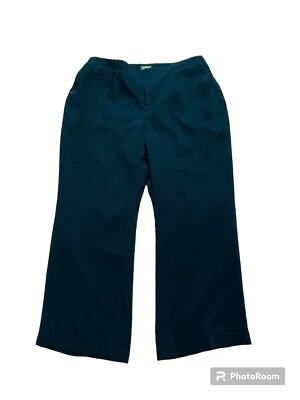 Pantalones de vestir Eddie Bauer talla 20W azul marino calce negro parcialmente elásticos para mujer’s Foto 1 de 3