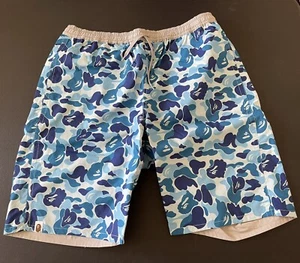 bape abc reversible shorts grey/blue Size XL - Picture 1 of 10