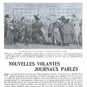 Nouvelles volantes journaux parlés - Article de presse 1905 - Picture 1 of 4