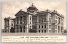 1906 Lucas Country Court House Toledo Ohio Oh Building Landmark Posted Postcard