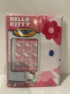 Hello Kitty Sanrio Fabric Shower Curtain 72 X 72 New - Picture 1 of 4