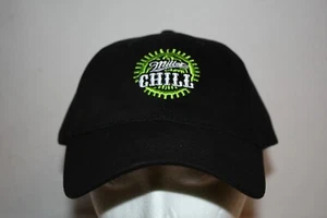 MILLER CHILL BEER BLACK TRUCKERS / BASEBALL CAP NWOT - Picture 1 of 4