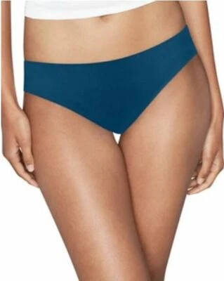 Hanes ультра легкий комфорт бикини трусики 42ULC1 Regal темно-синий 5 маленький бесплатный S и H - Изображение 1 из 4