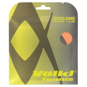 1 Pack Volkl Cyclone 16g/1.30mm Tennis Racquet Strings - Fluro Orange - Picture 1 of 2