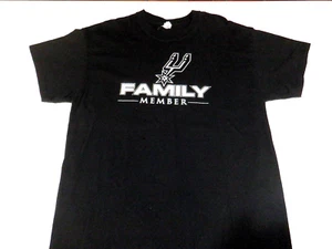 San Antonio Spurs Family Member Exclusive to Season Ticket Holders Tshirt - Picture 1 of 4
