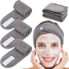 Spa Facial Headband Make Up Wrap Head Terry Cloth Headband Adjustable Towel