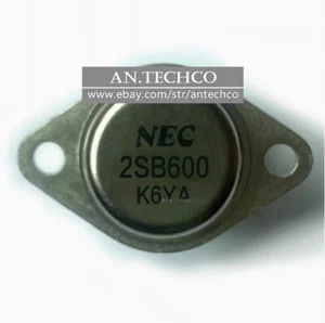 2 Pieces | 2SB600 200V 15A 200W 4MHz TO-3 New Original NEC transistor - Picture 1 of 1