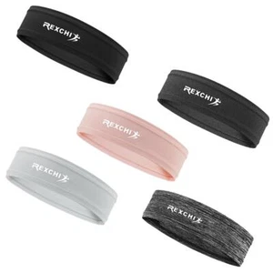 Sports Headband Sweatband High-performance Sweat-absorbing Elastic Dea3d8 GTR8 - Picture 1 of 25