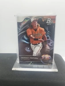 2023 Bowman Platinum Prospects Base #TOP-97 Jackson Holliday Baltimore Orioles - Picture 1 of 2