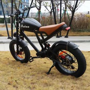 Ebike 20" 1500W 52V 38mph off-road Electric Bike Mountain Bicycle All-Terrain - Picture 1 of 22