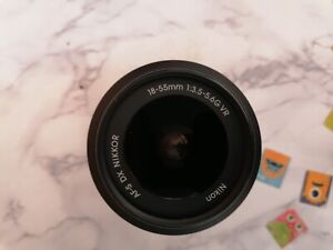 Nikon AF-S DX Nikkor 18-55mm f/3.5-5.6G VR Lens - See Description