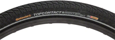 Continental Top Contact Winter II Tire - 26 x 2, Clincher, Folding, Black - Image 1 of 2