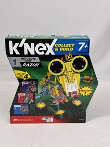 K'NEX 2009 Collect & Build Moto-Bots Building Set Series No. 1 RAZOR 389 Pcs - Picture 1 of 1