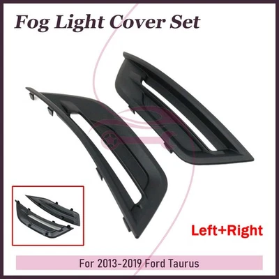 Juego de bisel de faros antiniebla delanteros para conductor y pasajero Ford Taurus 2013-2019 Foto 1 de 4