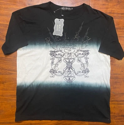 D.C.C. Jeans Y2K RELAX Tribal Doble Cara Cosida Streetwear Camiseta Talla XL-NUEVA CON ETIQUETAS Foto 1 de 4