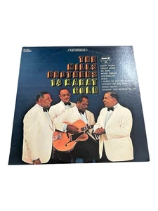 THE MILLS BROTHERS 14 KARAT GOLD VG STEREO ALBUM LP SPC-3076 1967 - Picture 1 of 4
