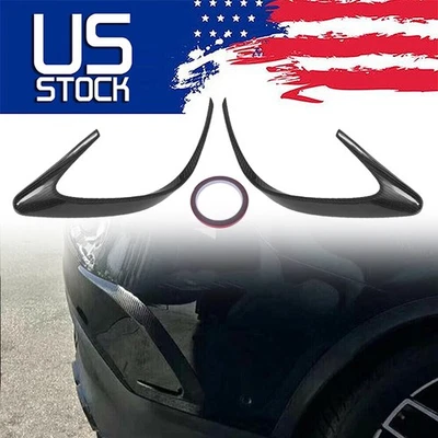 Aletas de parachoques trasero de carbono real ventilaciones para Benz C292 Sport Coupé GLE63 GLE43 2015-19 Foto 1 de 4