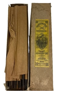 Vintage Nicholson Steel Files 11 Count in the original box 7” Taper - Picture 1 of 7