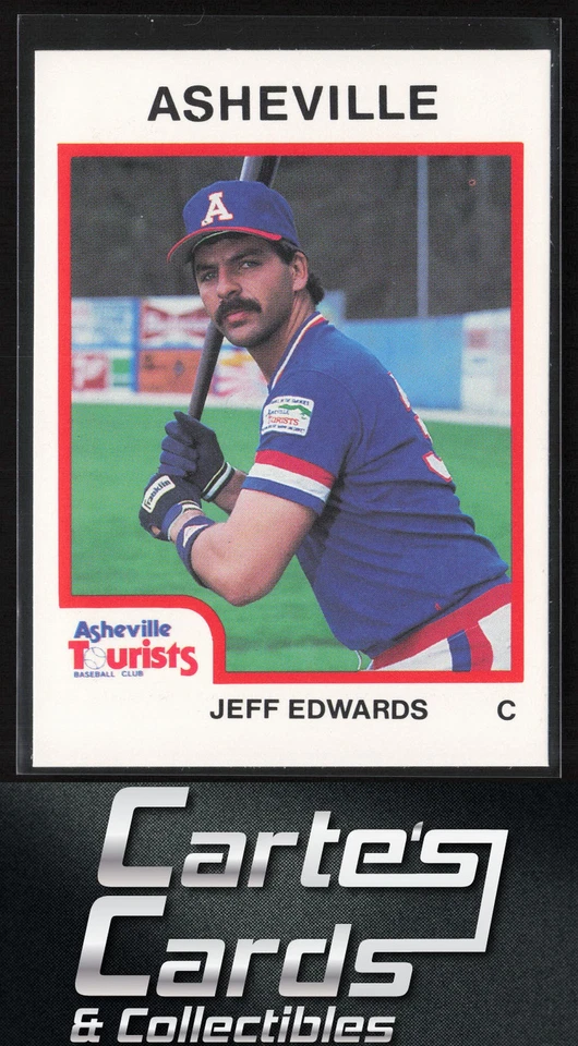 Jeff Edwards 1987 ProCards #1842 Asheville Tourists - Image 1 of 2