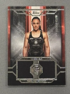 Alexa Grasso 1-2 Combo Relics Dual Patch 2025 Topps UFC Knockout - Image 1 of 2