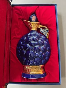 Jim Beams 175 Monate Kobaltblau Traube Whiskey Dekanter in OVP 1963 - Bild 1 von 5