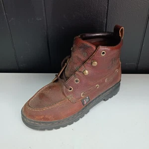 Justin Chukka Rústico Cuero de Vaca Marrón Botines Mujer Talla 5.5 M - Imagen 1 de 6