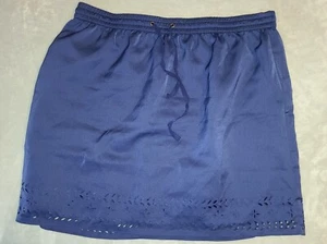 Damen J Crew Gr. 12 gefütterter Rock Öseneinfassung 100% Polyester - Bild 1 von 10