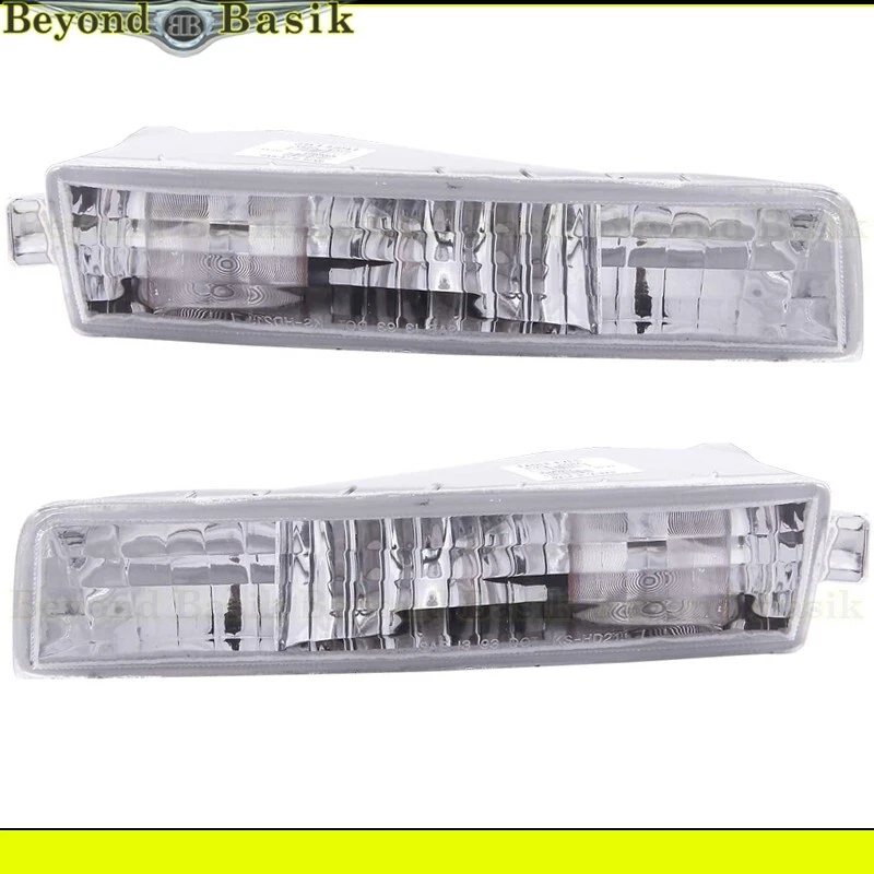 For 1997-2001 Honda Prelude Crystal Clear Bumper Parking/Turn Signal Lamp Lights - Imagem 1 de 1