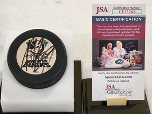 PAUL KARIYA signed DUCKS puck JSA COA - Picture 1 of 2