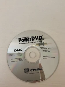 CyberLink PowerDVD 4.0 Dell OEM Software CD For Windows 2000/XP - Picture 1 of 2