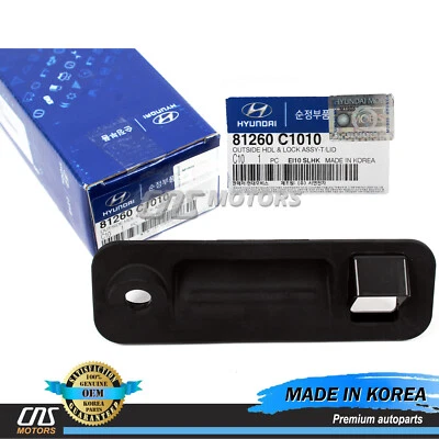 ⭐GENUINE⭐ Outside Trunk Lid Lock Handle for 2015-2017 Hyundai Sonata 81260C1010 - Image 1 of 4