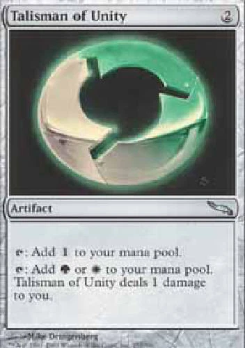 TALISMAN OF UNITY Mirrodin MTG Magic the Gathering Cards DJMagic - Image 1 of 1