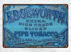 Edgeworth Tobacco Tin 1930S Metal Tin Sign Pub Cafe Home  Tin Signs