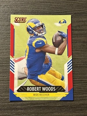 2021 Score Red Robert Woods Los Angeles Rams #256 - Image 1 of 2