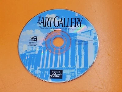 ⭐️⭐️⭐️⭐️⭐️ Microsoft Art Gallery The Collection of National Gallery London 1994 - Image 1 of 2